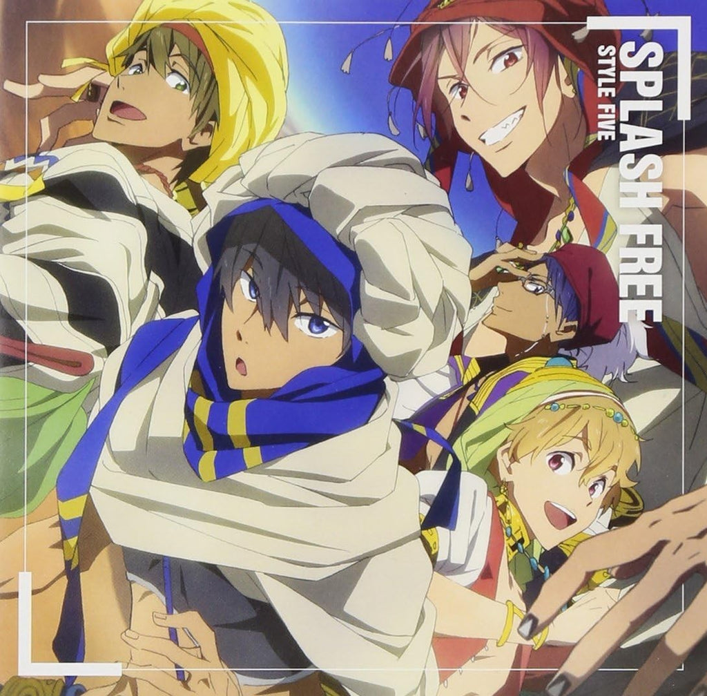 STYLE FIVE SPLASH FREE Free Iwatobi Swim Club ED CD Japan F/S LACM-14130 NEW