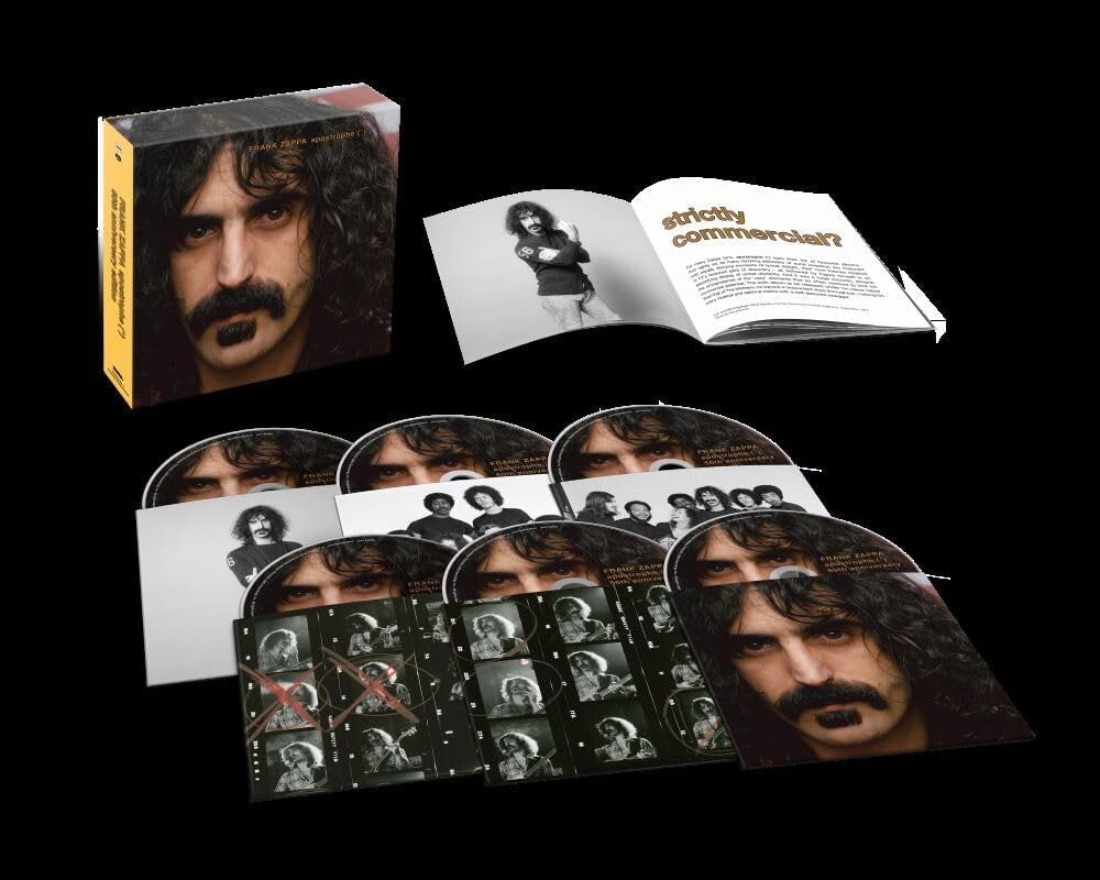 New FRANK ZAPPA APOSTROPHE (‘) 50TH ANNIVERSARY JAPAN 5 SHM CD + BLU-RAY AUDIO