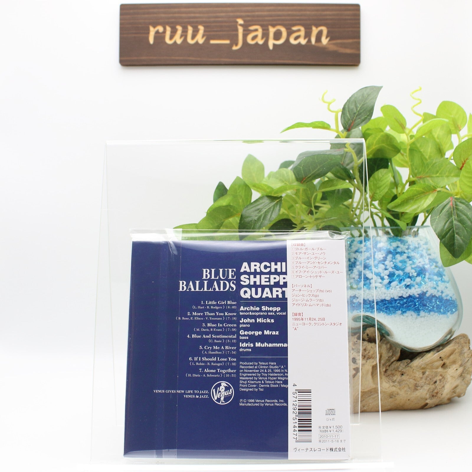 Archie Shepp Quartet Jazz Blue Ballads Paper Sleeve OBI CD From Japan NEW