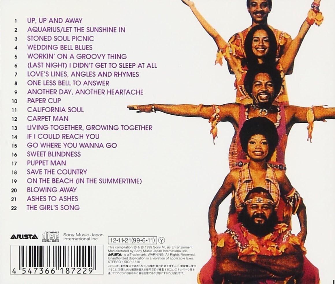 DIMENSION-THE VERY BEST OF THE FIFTH DIMENSION- Japan CD New