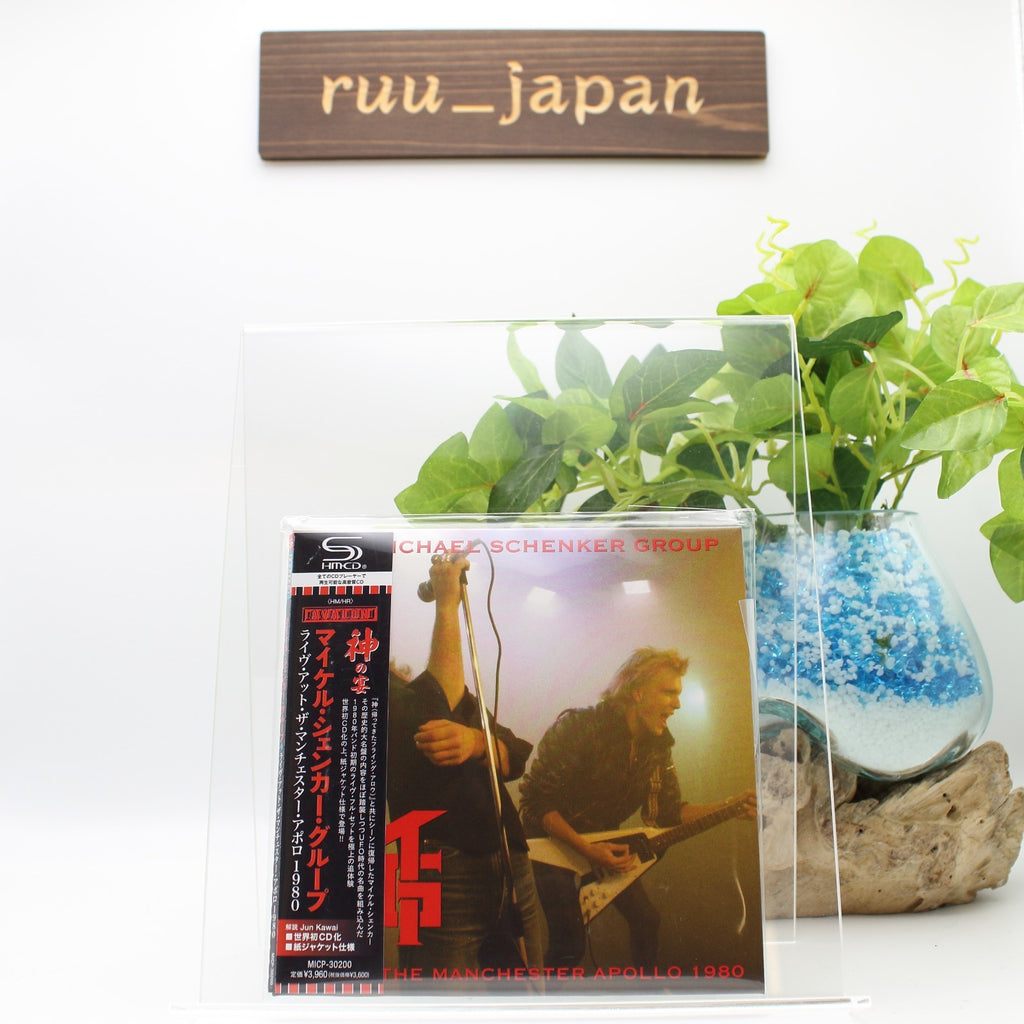 New MICHAEL SCHENKER GROUP LIVE AT THE MANCHESTER APOLLO JAPAN MINI LP SHM CD