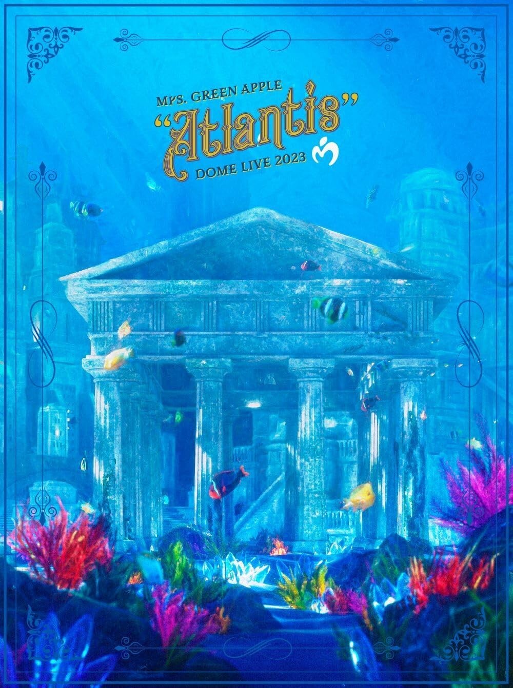 Mrs.GREEN APPLE DOME LIVE 2023 Atlantis Blu-ray From Japan NEW
