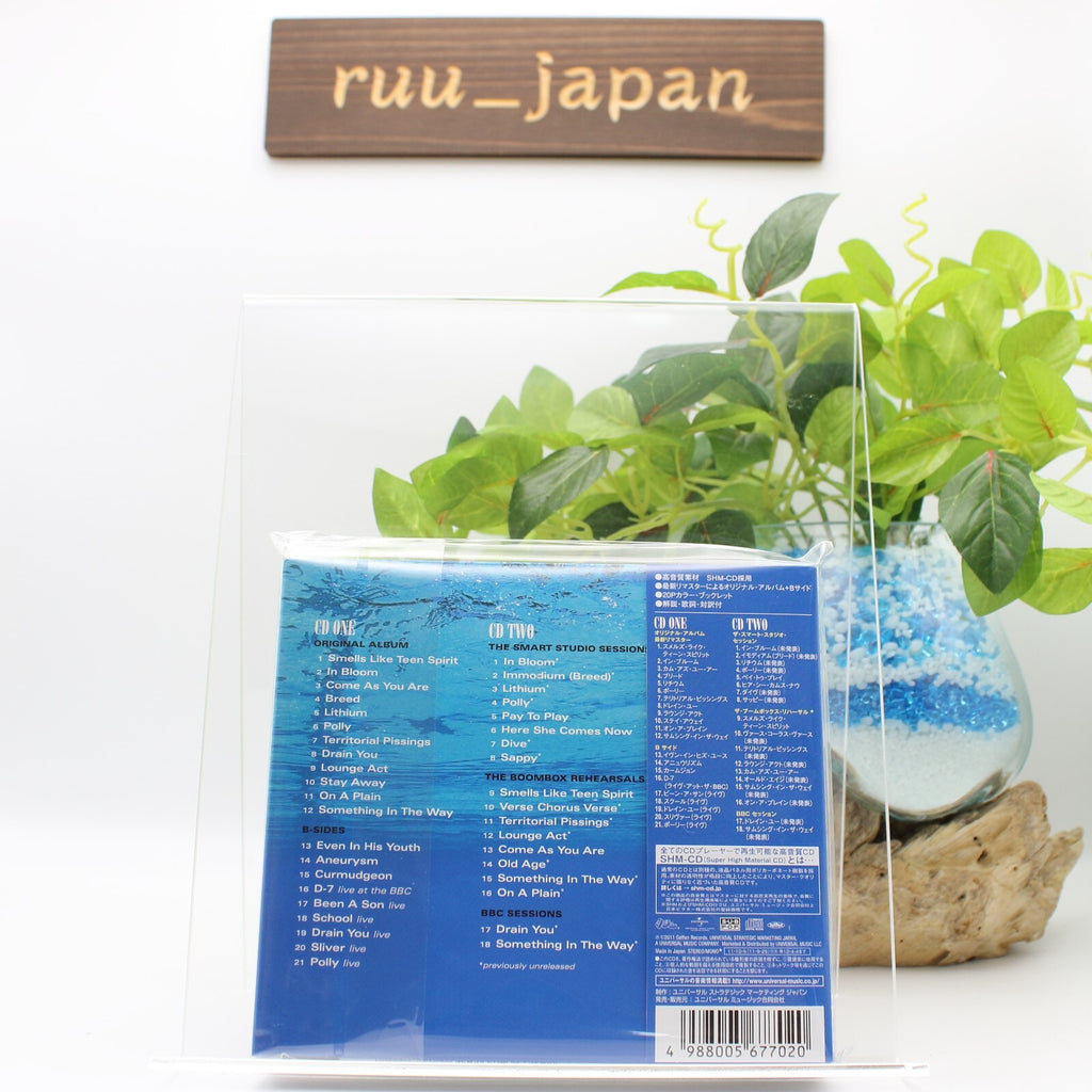NIRVANA Nevermind digipak Deluxe SHM JAPAN 2 CD New