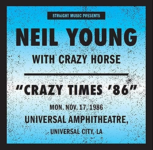 Neil Young & Crazy Horse Live SEALED CD Crazy Time ’86 NEW