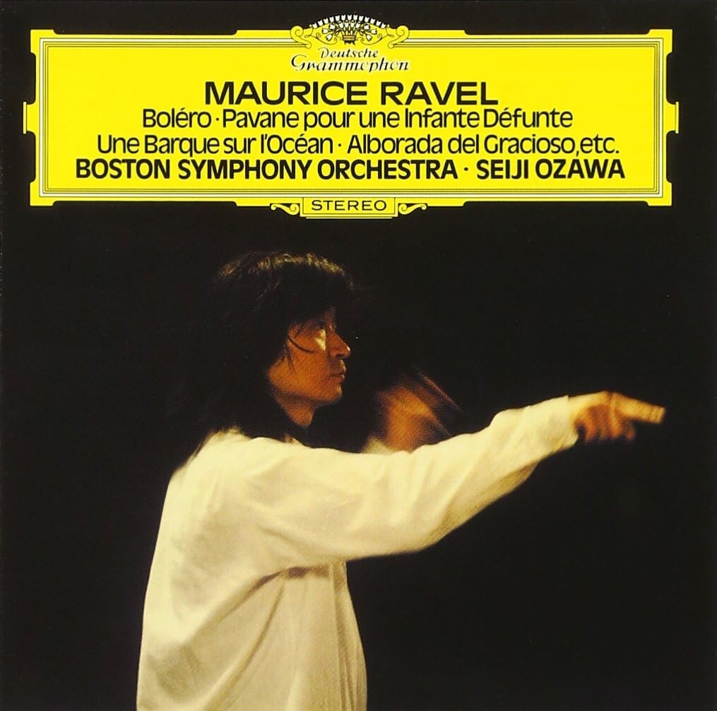 New CD SEIJI OZAWA -RAVEL: BOLERO. PAVANE POUR UNE INFANTE DEFUNTE. ETC
