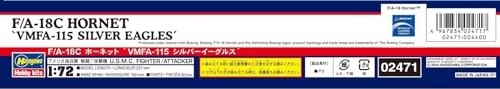 (Hasegawa) Hasegawa 02471 1/72 US F/A-18C Hornet VMFA-115 Silver Eagles New