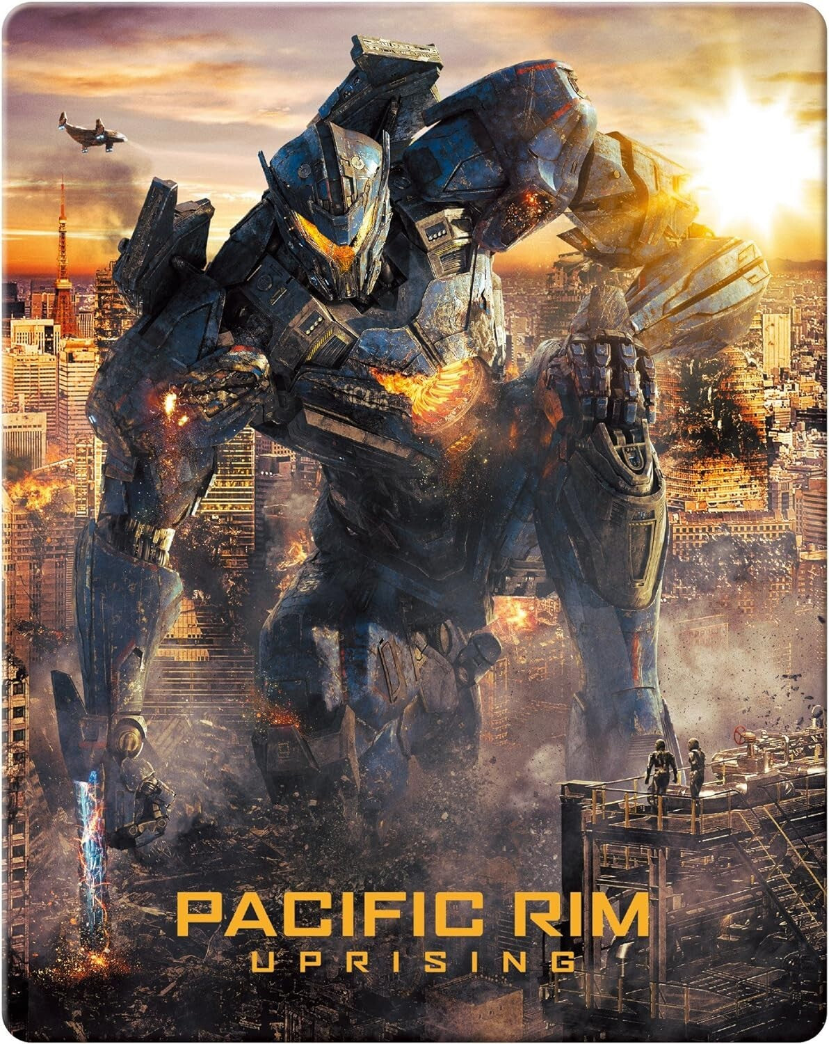 Pacific Rim Uprising Limited Edition Blu-ray + DVD + Steel Book Japan +Track New