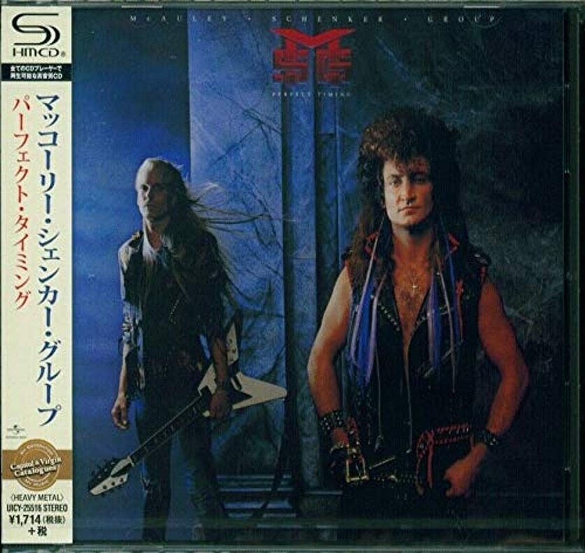 McAuley Schenker Group Heavy Metal CD (SHM-CD) Perfect Timing Japan NEW