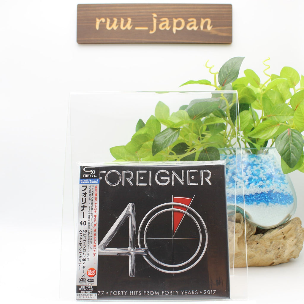 New Foreigner 2 CD(SHMCD) 40 Compilation Digipak Japan OBI