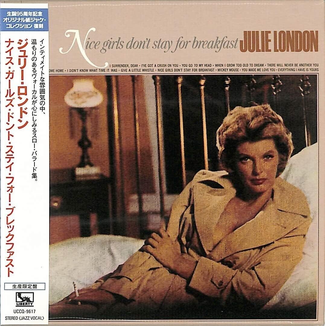 Julie London Nice Girls Dont Stay For Breakfast (Limited Edition) Japan CD NEW