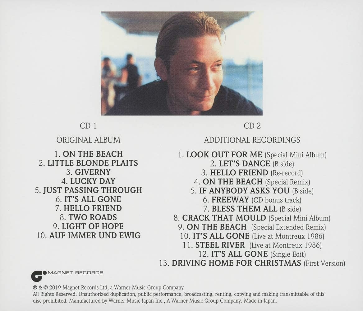 CD New 2019 JAPAN 2 CD SET  CHRIS REA ON THE BEACH DELUXE EDITION