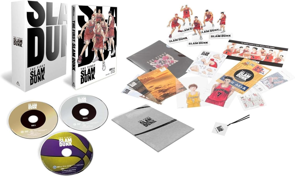 THE FIRST SLAM DUNK LIMITED EDITION Movie 4K ULTRA HD Blu-ray w/ Bonus 2DVD NEW