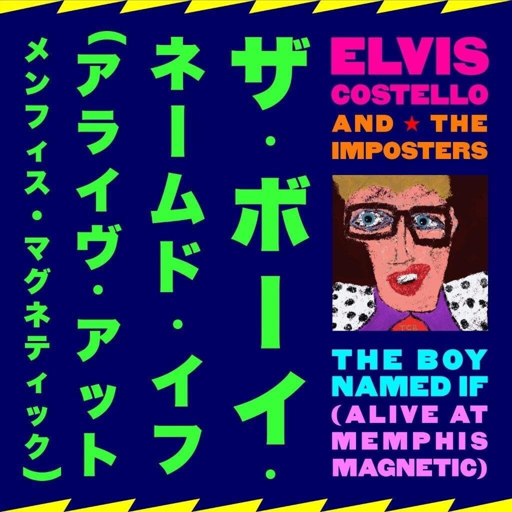 ELVIS COSTELLO THE BOY NAMED IF (ALIVE AT MEMPHIS MAGNETIC) JAPAN CD New