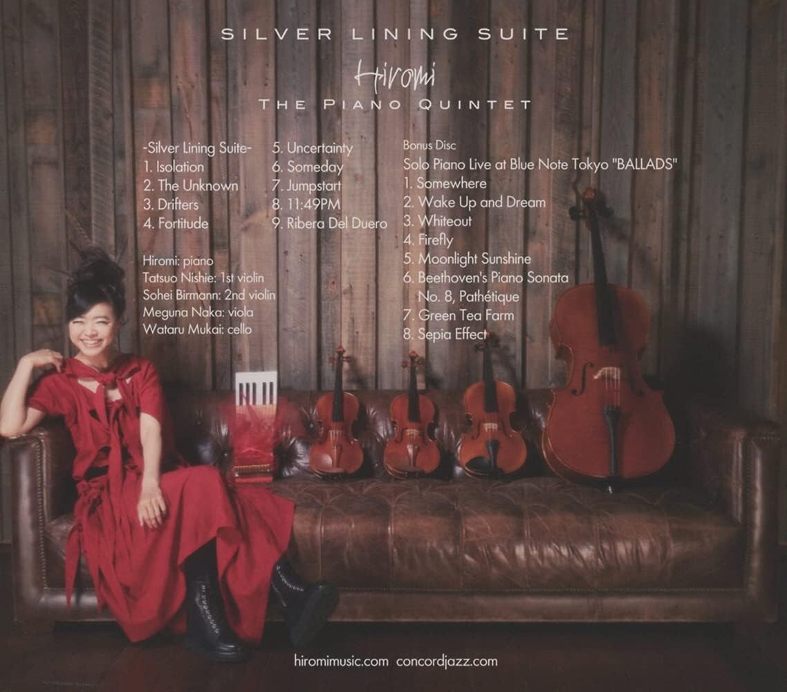 Hiromi Uehara Jazz Piano 2CD(SHM-CD) Silver Lining Suite Japan OBI New