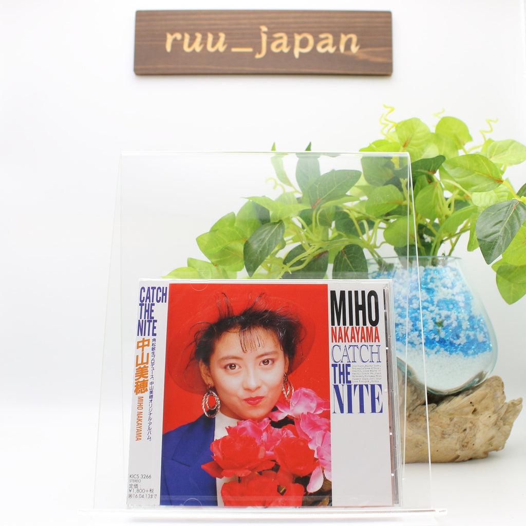 New Miho Nakayama / CATCH THE NITE 1988 CD Japan City Pop Toshiki Kadomatsu