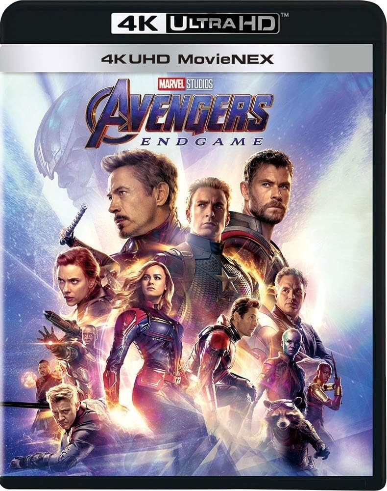 New Avengers End Game 4K ULTRA HD + 3D + Bluray + Digital Copy + MovieNEX