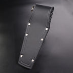 Fujiya Driver and Pliers Holder 2 Tiers Black and Gold Light PU Leather NEW