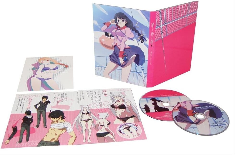 New Nekomonogatari Black Tsubasa Family Limited Edition Blu-ray ANIPLEX