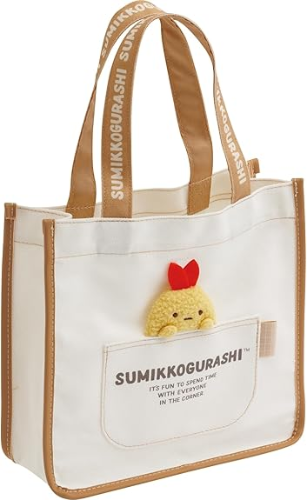 San-X Sumikko Gurashi Mini Tote Bag Ebi-Furano Tail CA67804 H24 x W25 x D10 NEW