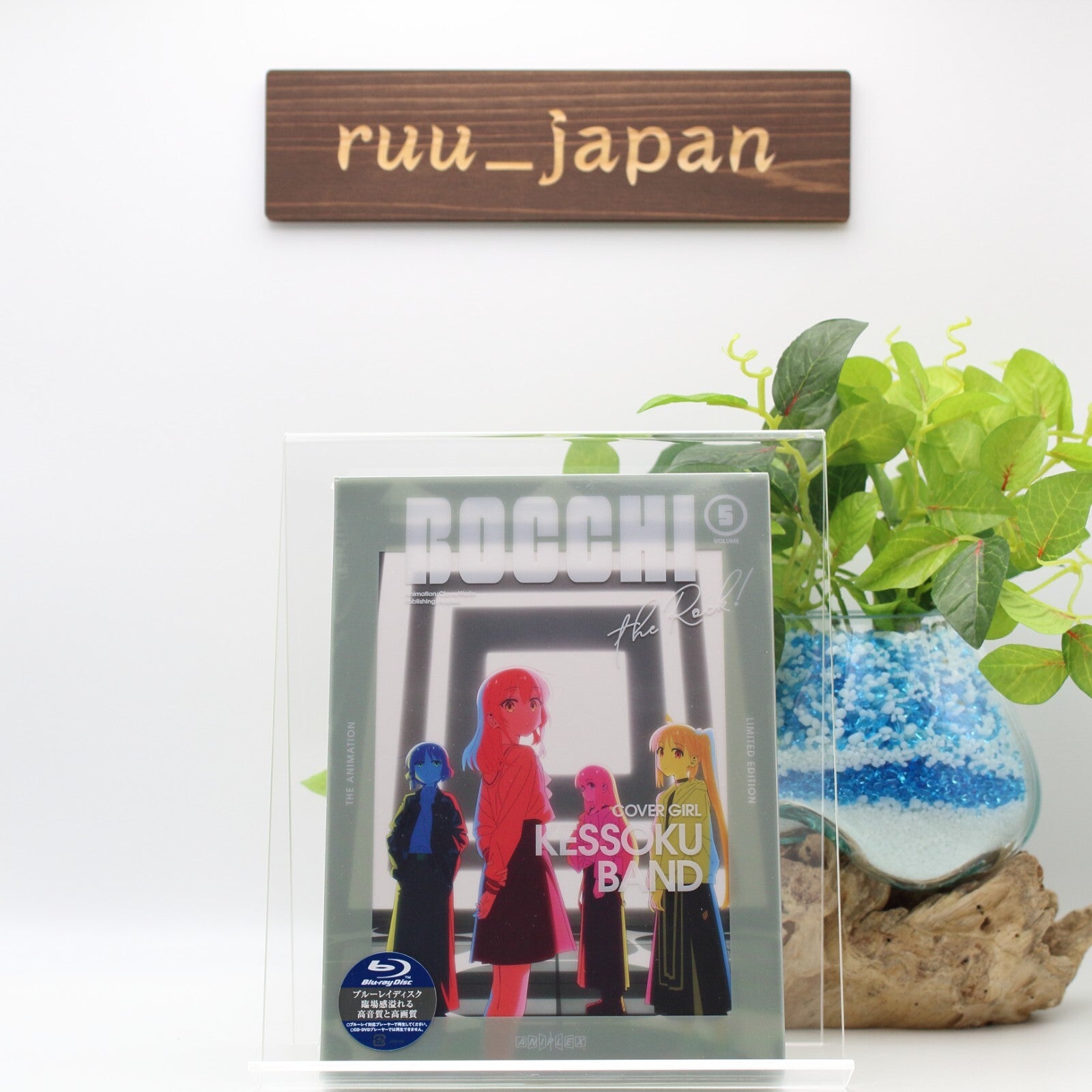 Bocchi the Rock! 5 Limited Edition Blu-ray Cover Girl Kessoku Band New