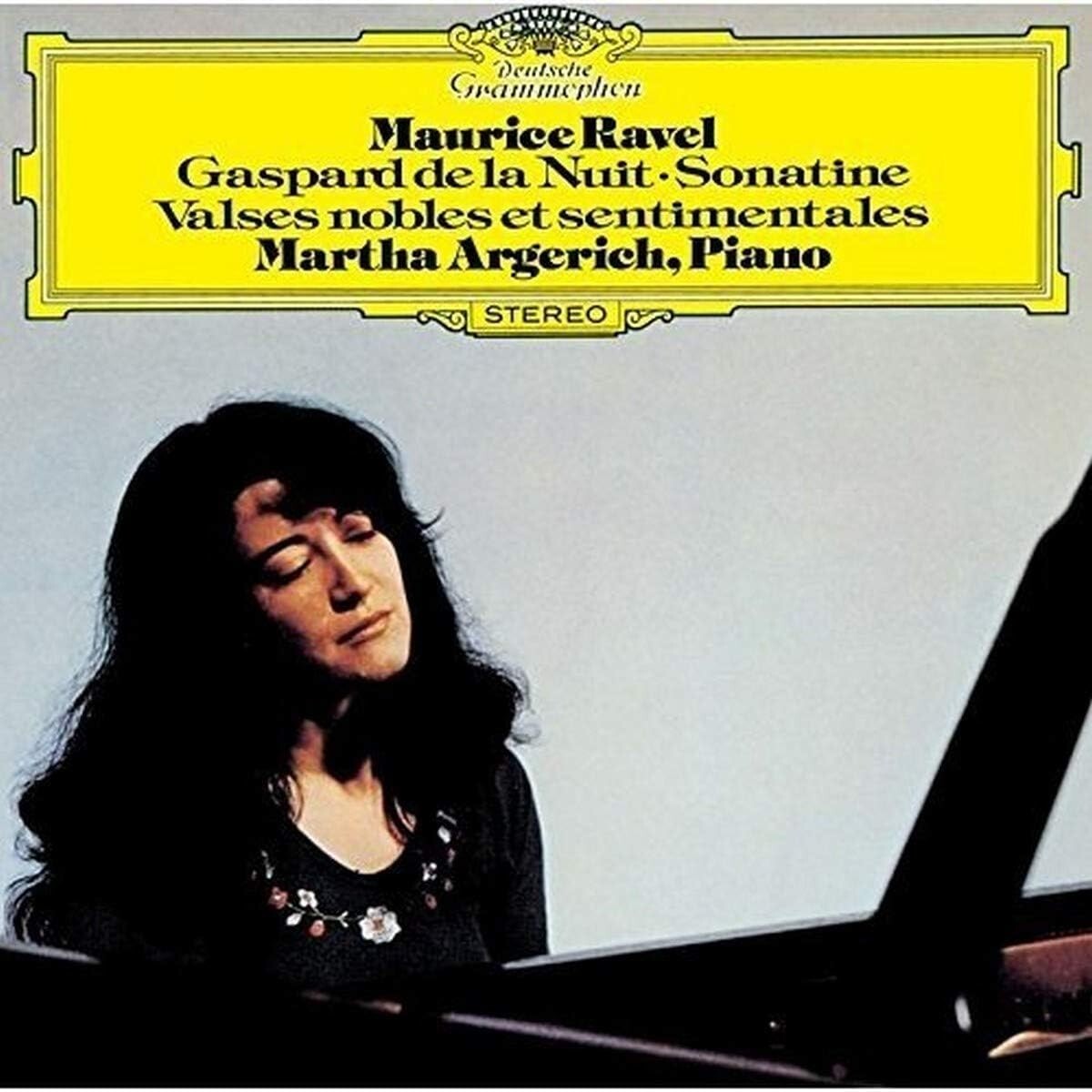 CD New Martha Argerich Piano Ravel: Gaspard De La Nuit. Etc OBI