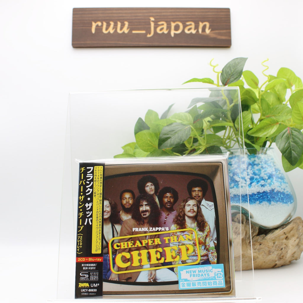 CD New Frank Zappa Cheaper Than Cheap 2SHM-CD w/ Blu-ray Limited Edition