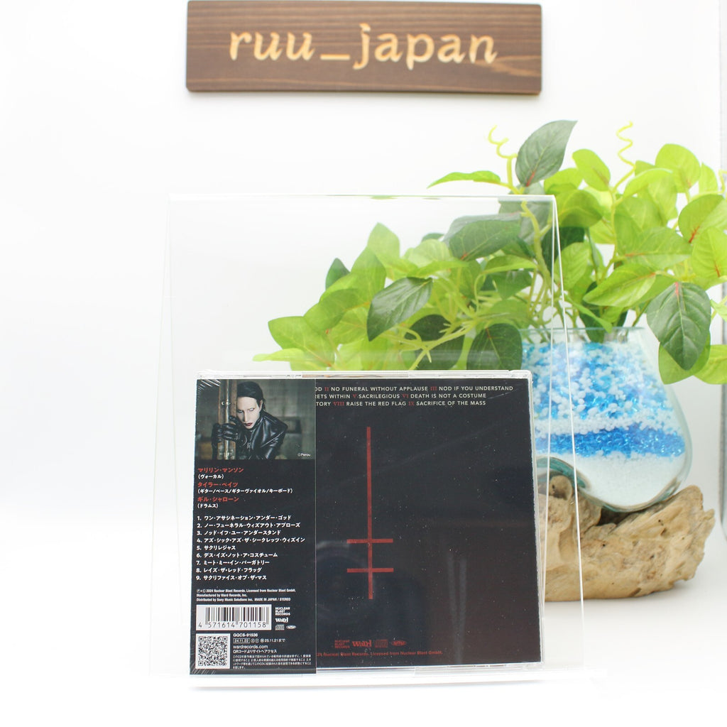 New MARILYN MANSON ONE ASSASSINATION UNDER GOD CHAPTER 1  2024 JAPAN CD