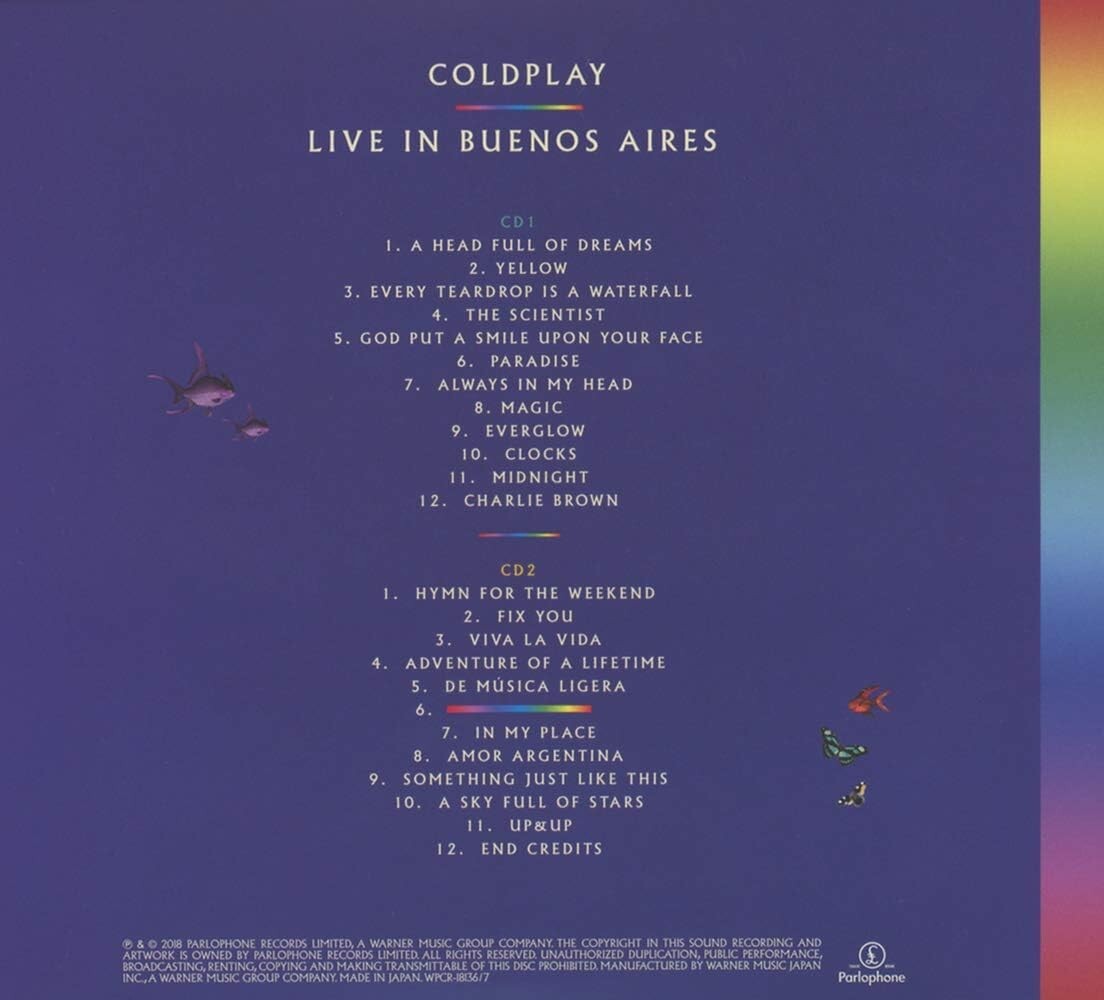 Live in Buenos Aires CD New