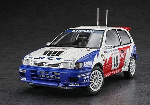 1/24 Nissan Pulsar RNN14 GTI-R 1991 Acropolis Rally Plastic Model HC53 New