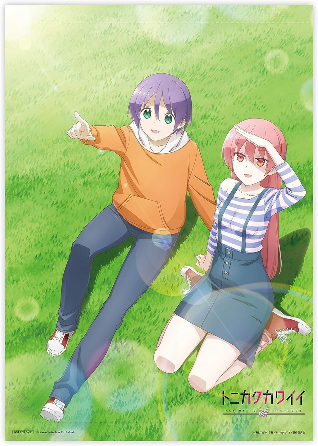 Tonikawa Tonikaku Kawaii Fly Me to the Moon Blu-ray Box Tapestry Book New