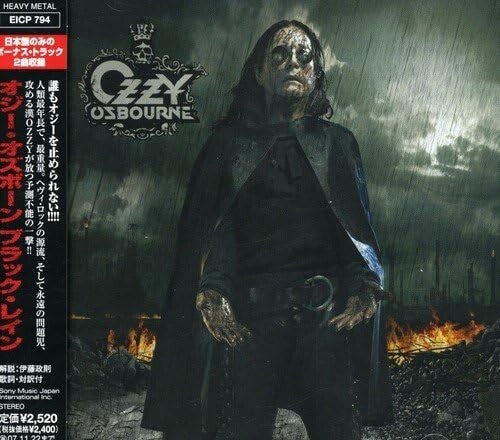 OZZY OSBOURNE BLACK RAIN JAPAN CD+2 From Japan NEW