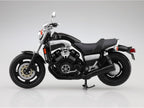Aoshima Yamaha Vmax Black2 1:12 Scale Diecast Bike NEW