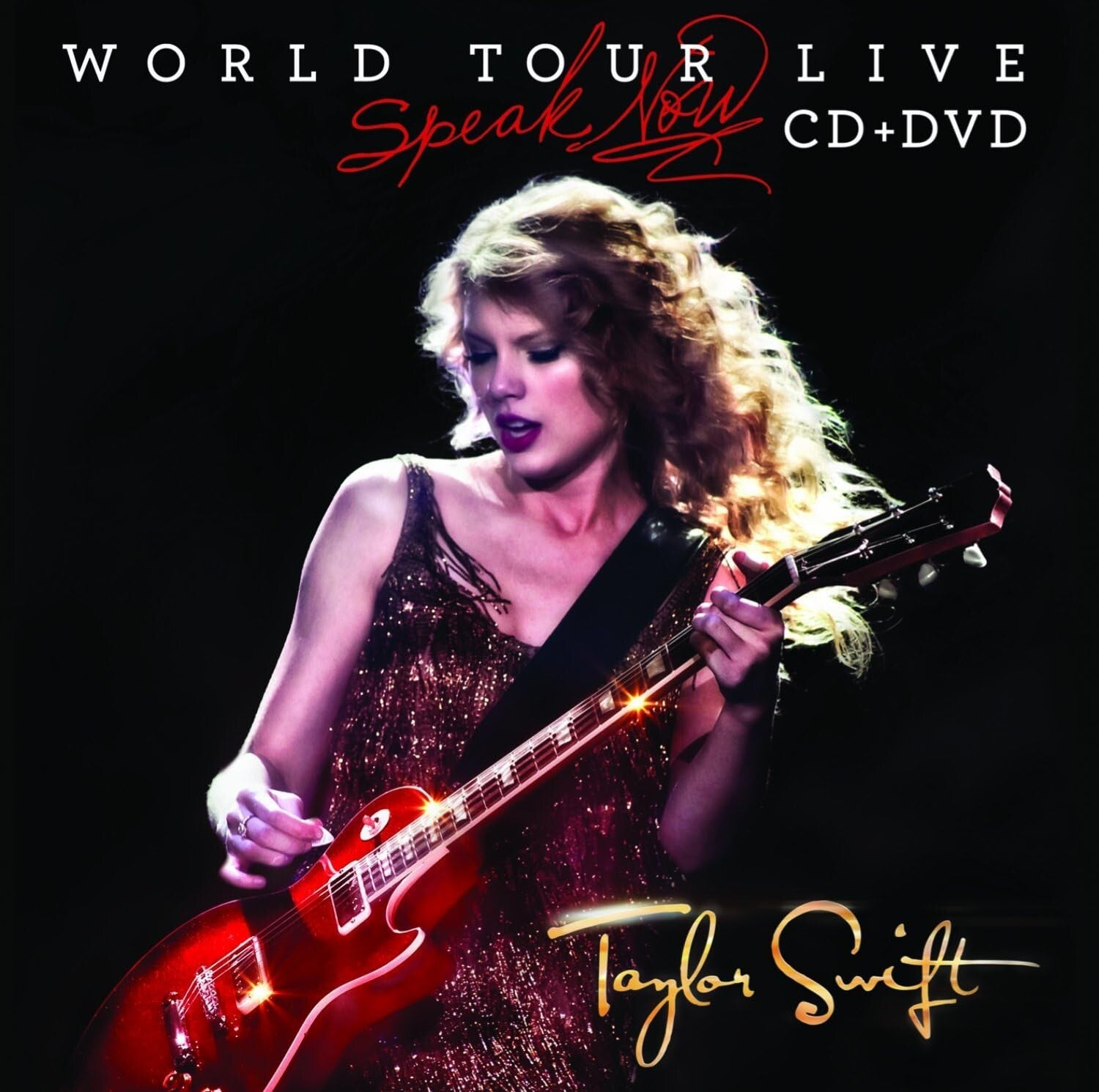 Taylor Swift CD＋DVD (Region-All) World Tour Live SPEAK NOW Japan NEW
