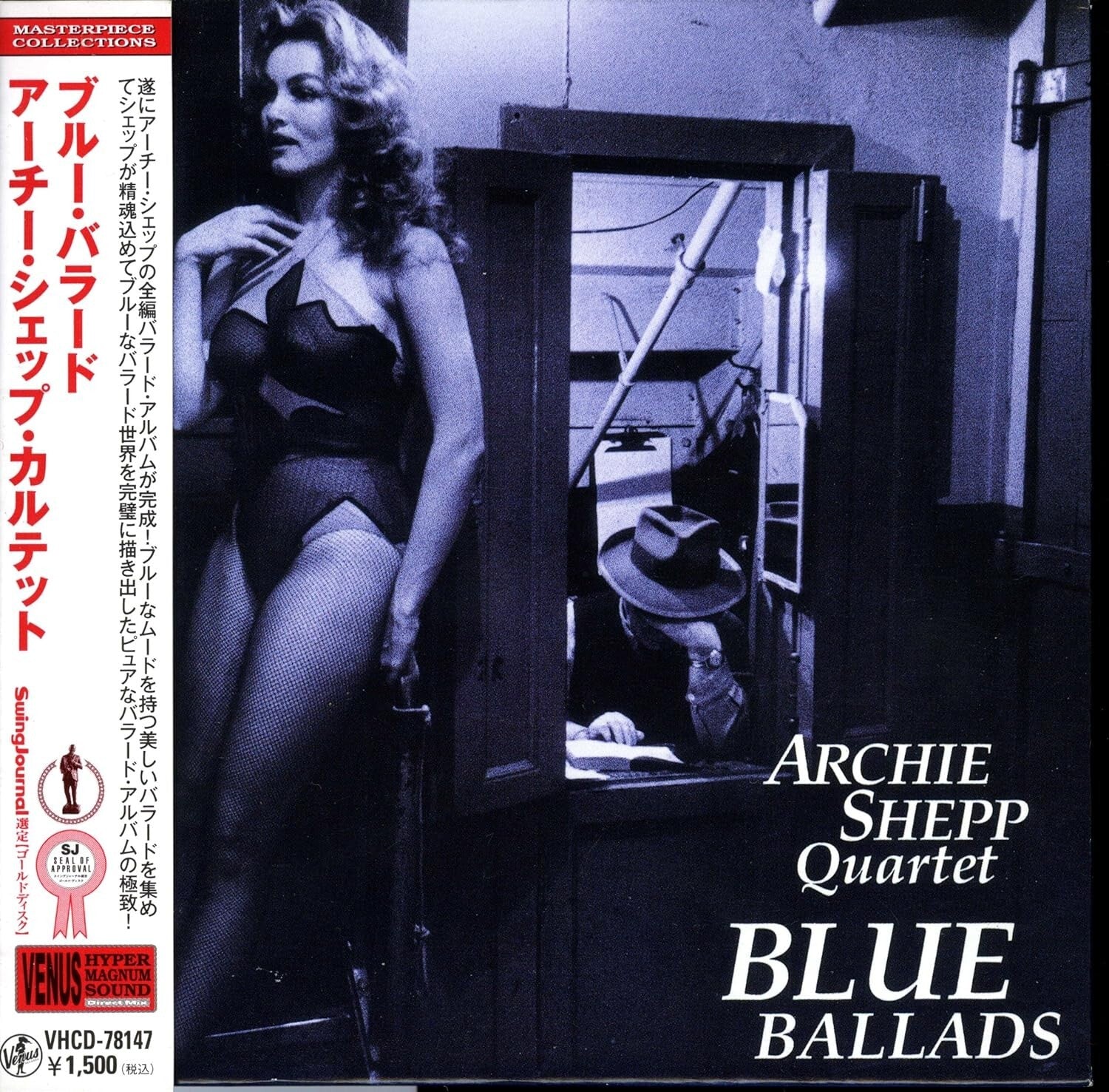 Archie Shepp Quartet Jazz Blue Ballads Paper Sleeve OBI CD From Japan NEW
