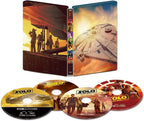 Solo A Star Wars Story 4K ULTRA HD+3D+2D Blu-ray+Steelbook Limited Edition  New