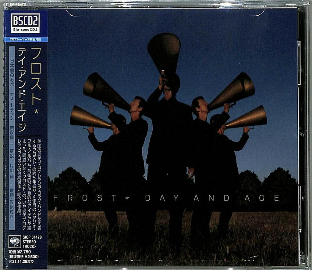 New 2021 FROST* DAY AND AGE JAPAN BLU-SPEC CD