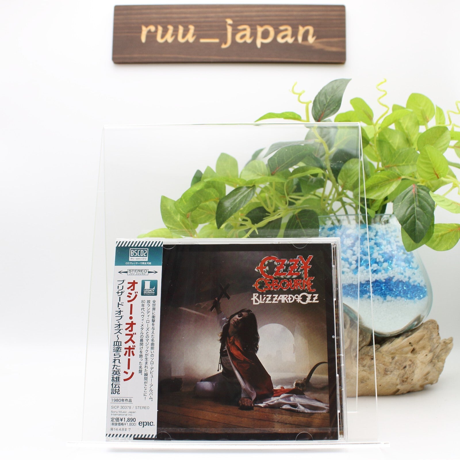 OZZY OSBOURNE BLIZZARD OF OZZ WITH BONUS TRACKS JAPAN BSCD2 Blu-spec CD New