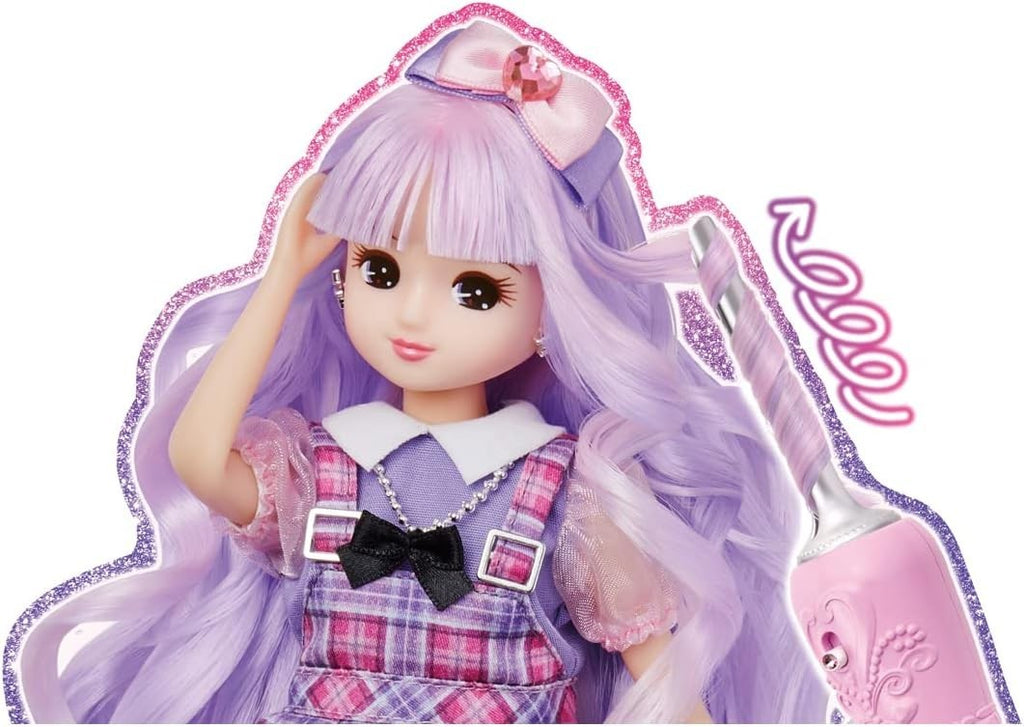 Takara Tomy Plastic Licca-chan Doll Niji Kyun Karl Licca-chan Dress-up NEW