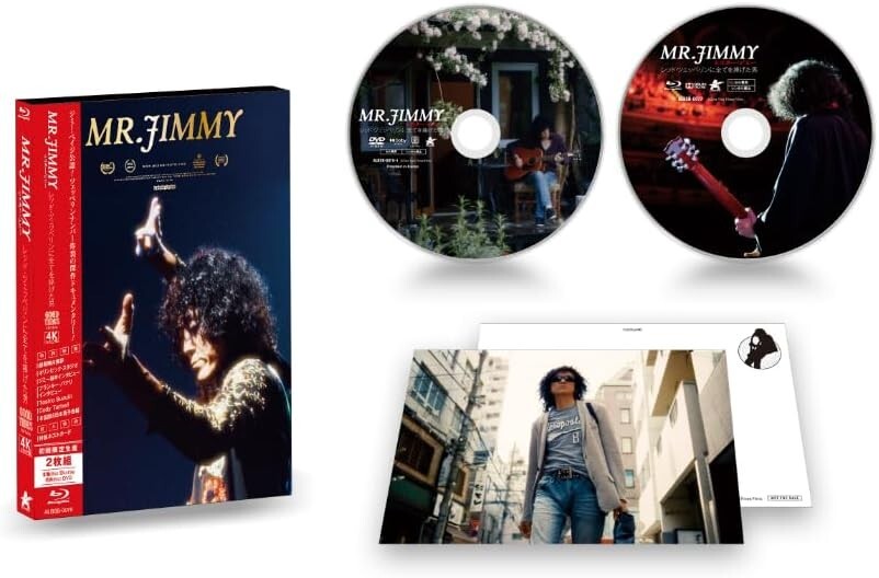DVD New MR.JIMMY 4K Restore Edition Blu-ray+DVD+Post Card+Sleeve Case Japan