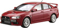 Aoshima Mitsubishi CZ4A Lancer Evolution X Final Edition 15 1:24 Scale NEW