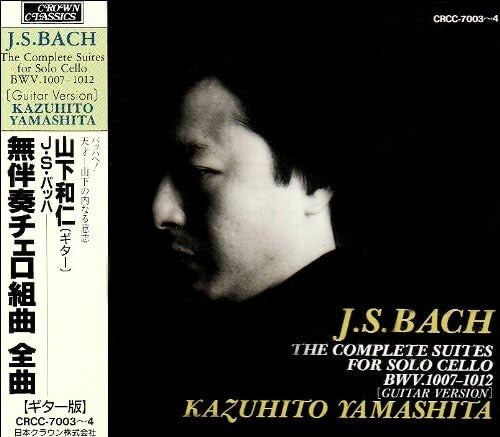 New J.S.Bach The Complete Suites For Solo Cellos Kazuhito Yamashita Gt.