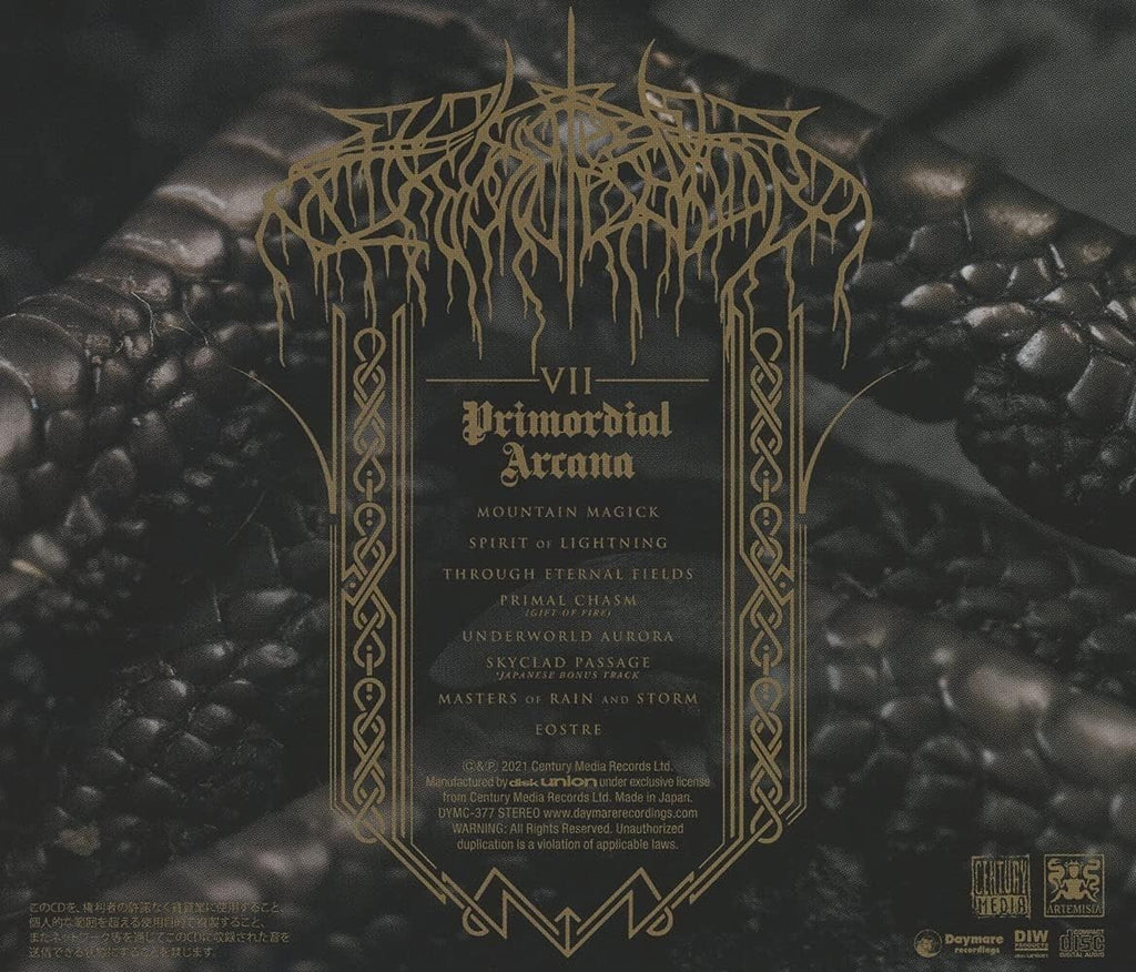 New WOLVES IN THE THRONE ROOM-PRIMORDIAL ARCANA-CD bonus track Japan