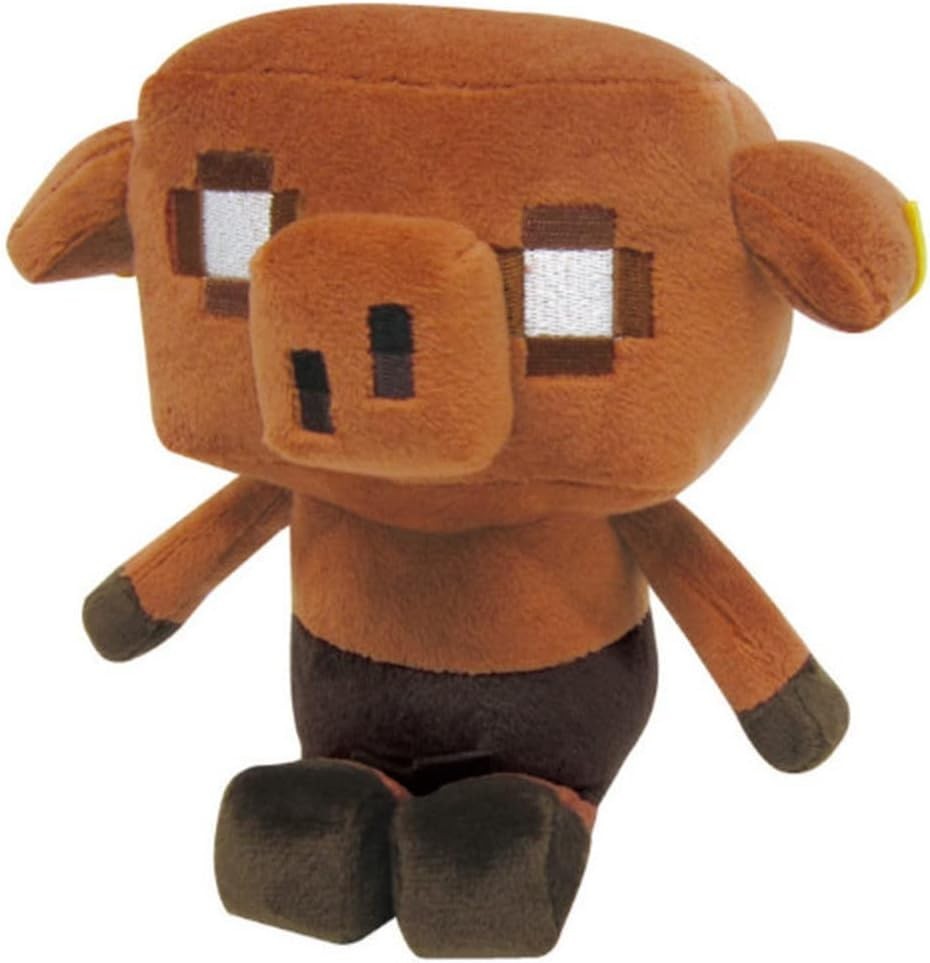 K Company Minecraft Legends Plush Toy Piglin H17.7 x W10 x D10.5cm MCL-NG-PG NEW