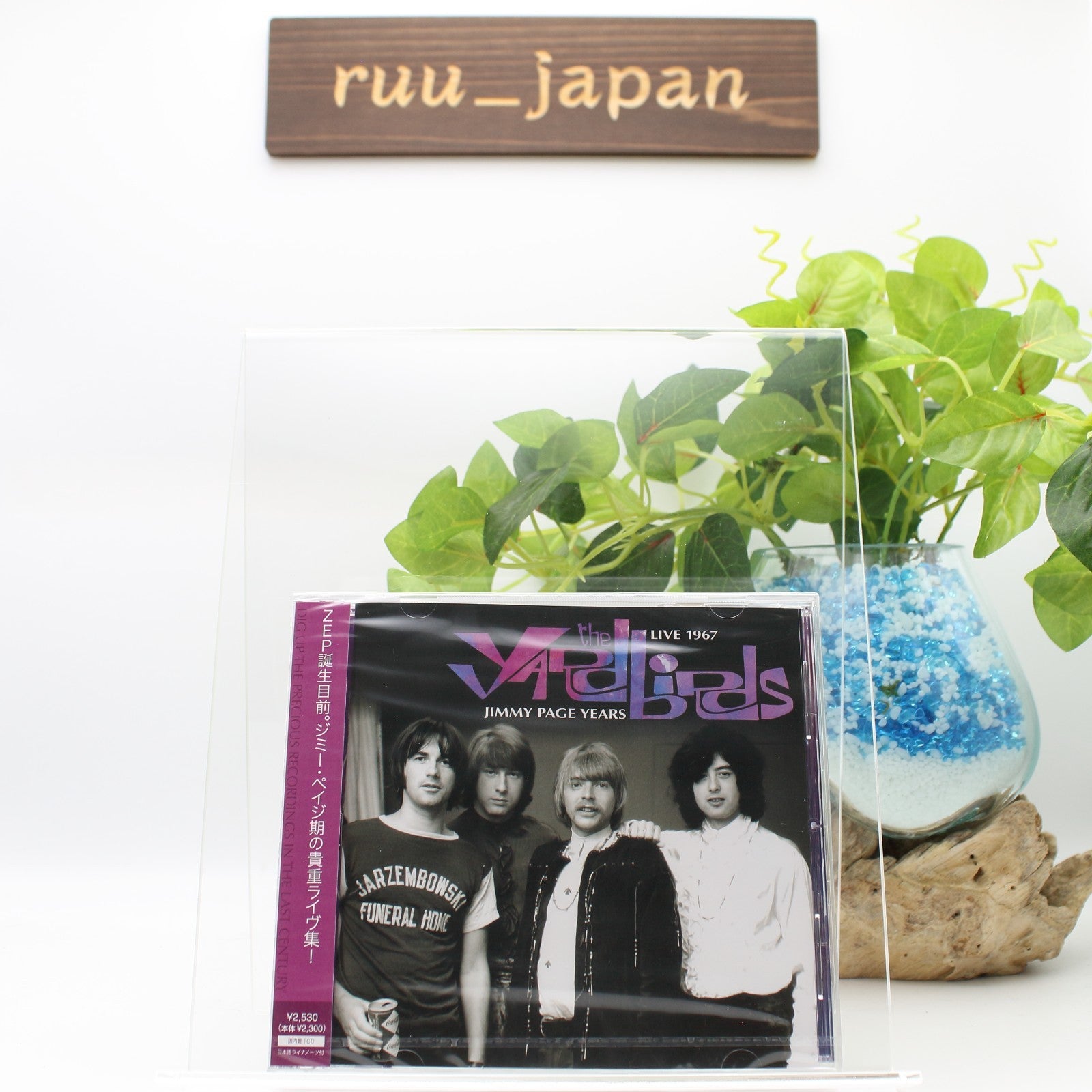 The Yardbirds Jimmy Page Years LIVE1967 Japan Music CD NEW