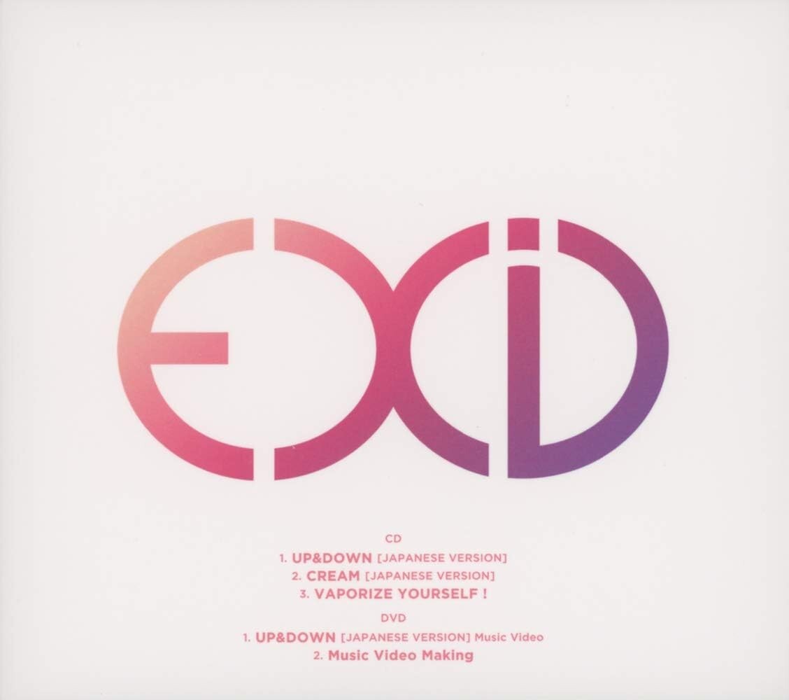 EXID UP&DOWN JAPANESE VERSION Limited Edition Type B CD DVD Booklet Card NEW