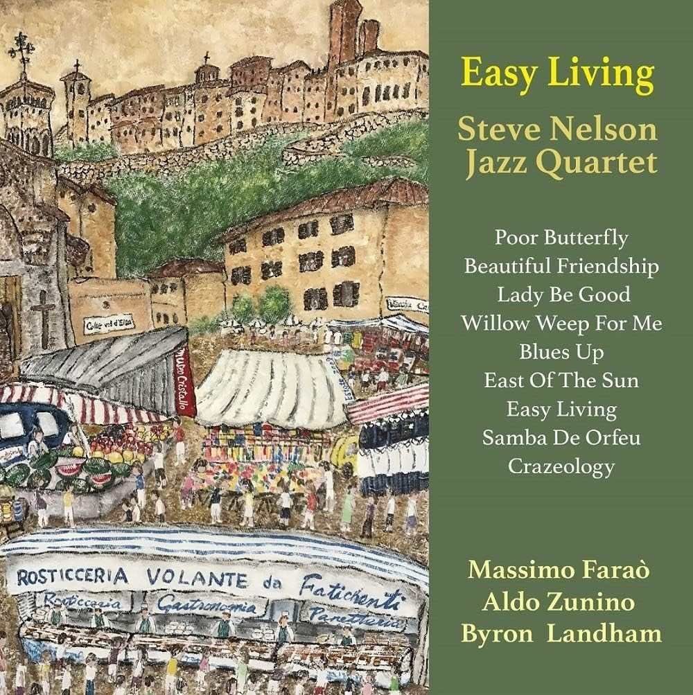 Steve Nelson Jazz Quartet CD Easy Living Paper Sleeve Japan OBI NEW