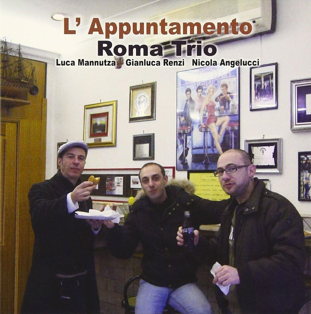 New Roma Trio Jazz CD L Appuntamento Paper Sleeve Japan OBI