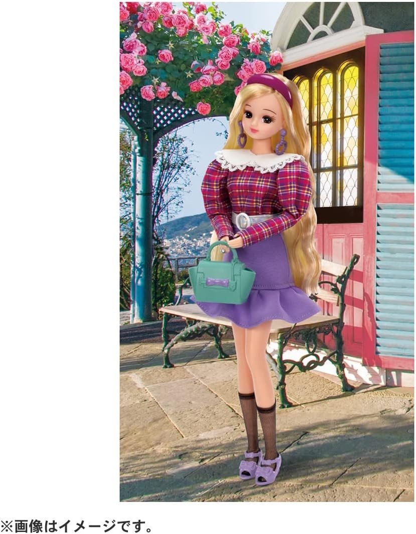 TAKARA TOMY Licca-chan Doll #Licca #Lady Retro Dress-up Pretend Play Toy 3 NEW