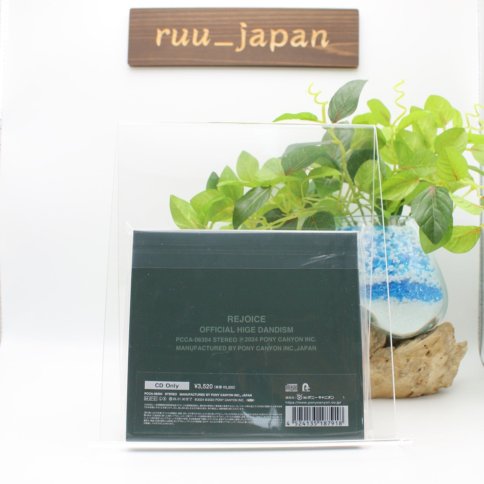 New OFFICIAL HIGE DANDISM REJOICE JAPAN CD