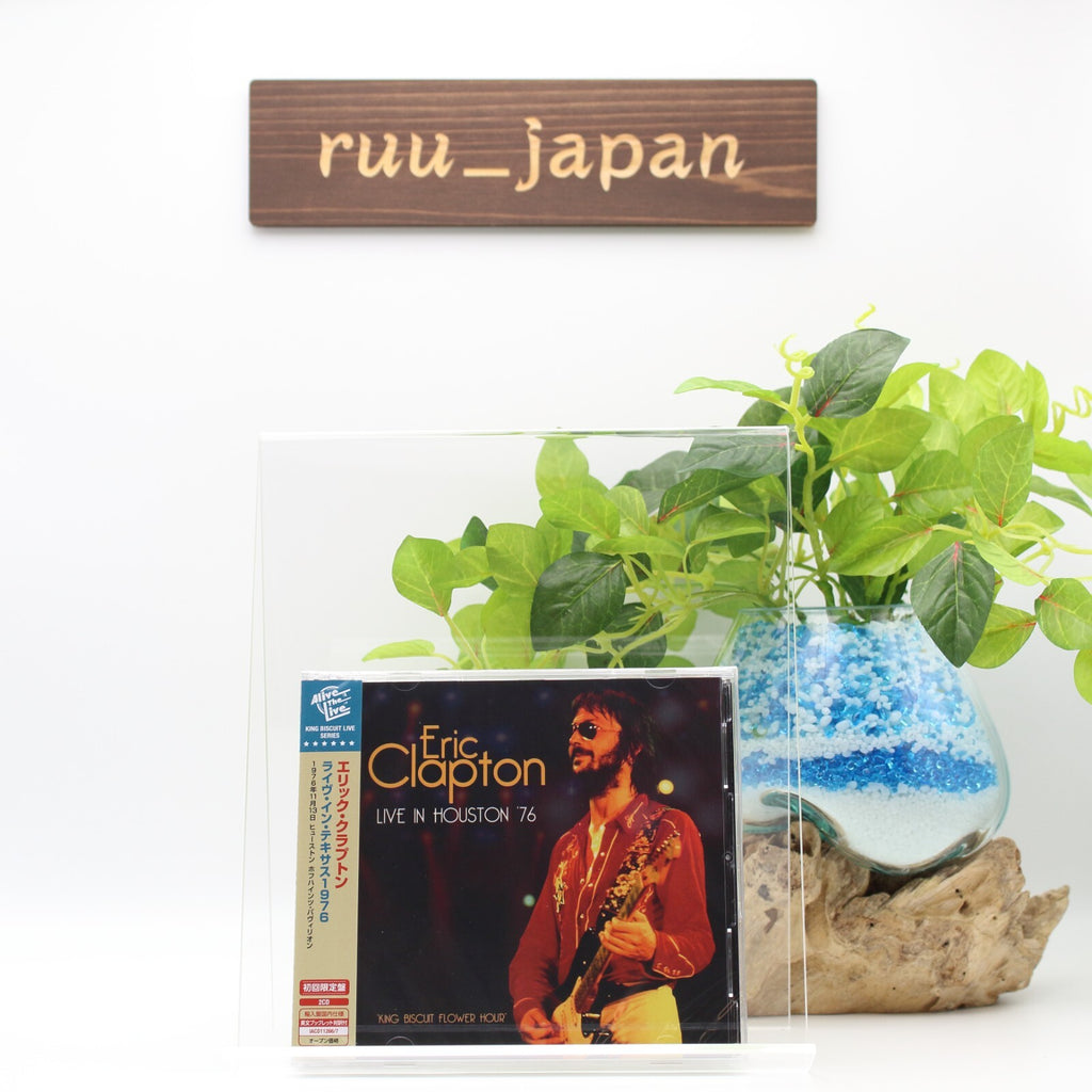 ERIC CLAPTON LIVE IN HOUSTON 76  KING BISCUIT FLOWER HOUR  JAPAN 2 CD